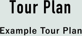 Tour Plan Example Tour Plan